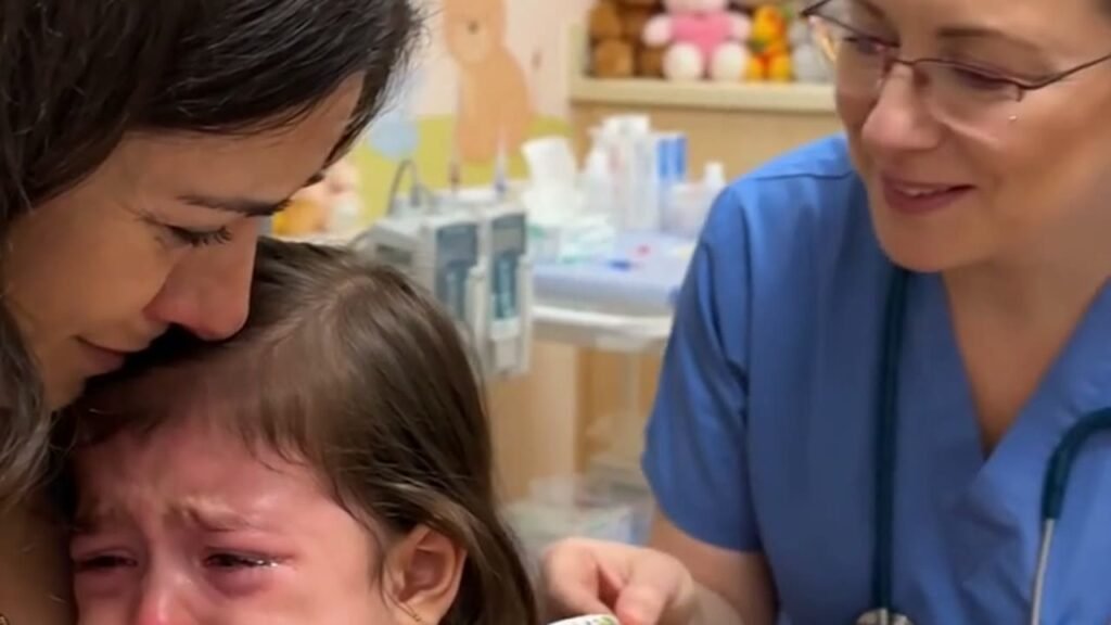 The Little Brave One: A Three-Year-Old, a Vaccine, and the Moment Her Tears Turned Into a Smile
